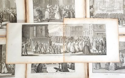null Bernard PICART (1673-1733)

Suite of twenty-six engravings on Catholic customs,...