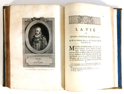 null Michel Seigneur de MONTAIGNE

LES ESSAIS - three volumes

Publisher Pierre COSTE...