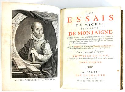 null Michel Seigneur de MONTAIGNE

LES ESSAIS - three volumes

Publisher Pierre COSTE...