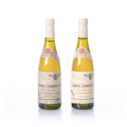 null 2 demi-bouteilles (37,5 cl.) CHABLIS 1er Cru La Forest

Année : 1997

Appellation...
