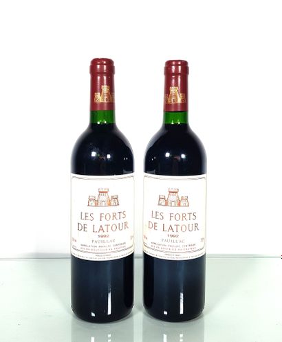 null 2 bouteilles CHÂTEAU LES FORTS DE LATOUR

Année : 1992

Appellation : PAUILLAC...