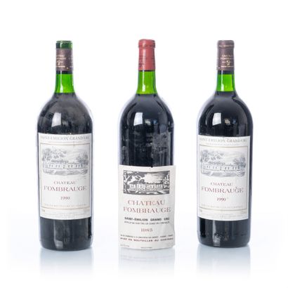 null 3 magnums CHÂTEAU FOMBRAUGE, GCC SAINT-ÉMILION

- 1 MAG. de 1985 (4 cm; étiquette...