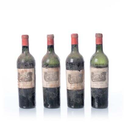 null 4 bouteilles CHÂTEAU LAFITE ROTSCHILD

Année : 1934

Appellation : GCC1 PAUILLAC...