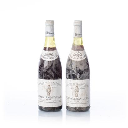 null 2 bouteilles BEAUNE GRÈVES Vignes de l'Enfant Jésus

Année : 1 B. de 1979 +...
