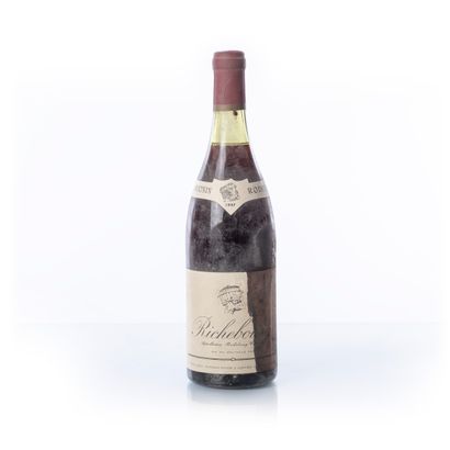 null 1 bouteille RICHEBOURG

Année : 1957

Appellation : Domaine Antonin RODET

Remarques...