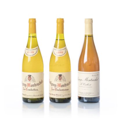 null 3 bouteilles de BOURGOGNE Blanc : 

- 1 B. PULIGNY Le Cailleret - Domaine de...