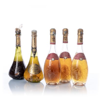 null 5 bottles of CHAMPAGNE:

- 3 B. MERCIER Réserve de l'Empereur - 1962 (4,5 to...