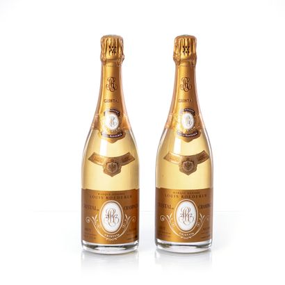 null 2 bouteilles CHAMPAGNE - Cristal ROEDERER

Année : 2002

Appellation : Louis...