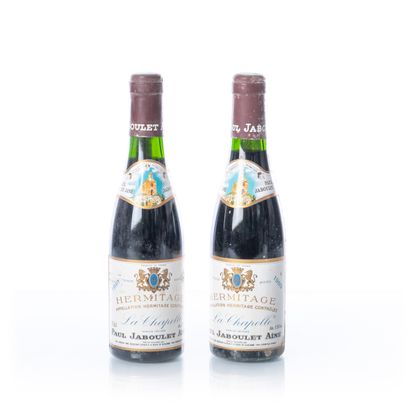 null 2 demi-bouteilles (37,5 cl.) HERMITAGE La Chapelle

Année : 1 B. de 1989 + 1...