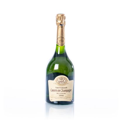 null 1 bottle CHAMPAGNE - TAITTINGER Comtes de Champagne

Year : 1990

Appellation...