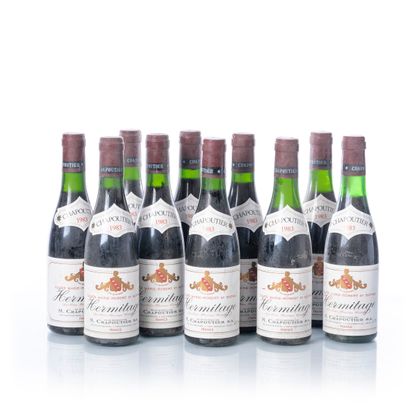 null 10 demi-bouteilles (37,5 cl.) HERMITAGE Cuvée M.R.S.

Année : 1983

Appellation...