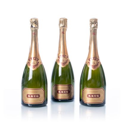 null 3 bottles CHAMPAGNE - KRUG Grande Cuvée

Year : NM

Appellation : KRUG

Remarks...