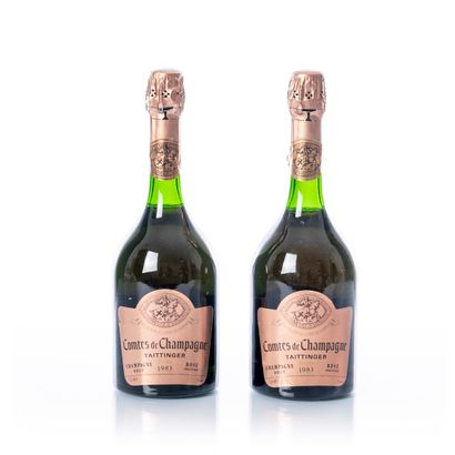 null 2 bouteilles CHAMPAGNE Rosé - TAITTINGER Comtes de Champagne

Année : 1983

Appellation...