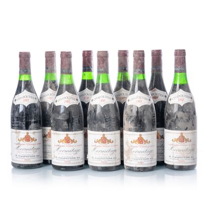null 9 bottles HERMITAGE Cuvée M.R.S.

Year : 1983

Appellation : CHAPOUTIER

Remarks...