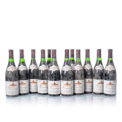 null 12 bottles HERMITAGE Cuvée M.R.S.

Year : 1983

Appellation : CHAPOUTIER

Remarks...