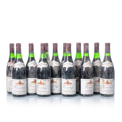 null 12 bouteilles HERMITAGE Cuvée M.R.S.

Année : 1983

Appellation : CHAPOUTIER

Remarques...