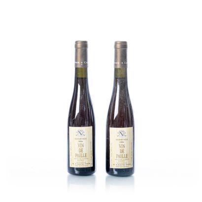 null 2 demi-bouteilles (37,5 cl.) HERMITAGE Vin de Paille

Année : 1994

Appellation...