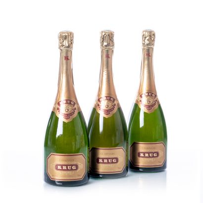 null 3 bottles CHAMPAGNE - KRUG Grande Cuvée

Year : NM

Appellation : KRUG

Remarks...