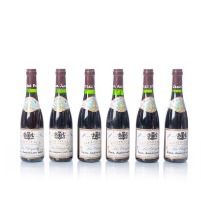 null 6 half-bottles (37,5 cl.) HERMITAGE La Chapelle

Year : 1996

Appellation :Paul...