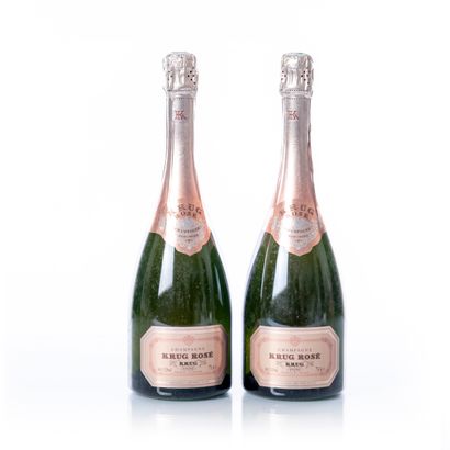 null 2 bottles CHAMPAGNE Rosé - KRUG Grande Cuvée

Year : NM

Appellation : KRUG

Remarks...