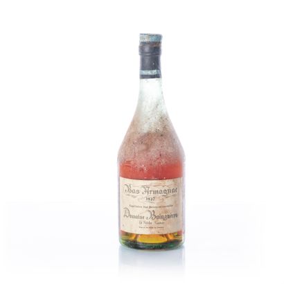 null 1 bottle BAS-ARMAGNAC

Year : 1937

Appellation : Domaine BOINGNÈRES

Remarks...