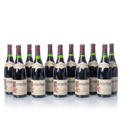 null 11 bouteilles HERMITAGE

Année : 1988

Appellation : CHAPOUTIER

Remarques :...