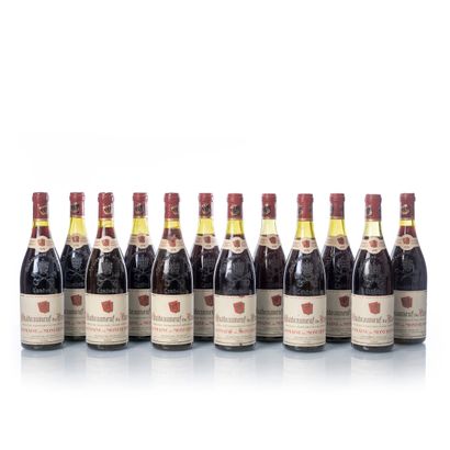 12 bottles CHÂTEAUNEUF-DU-PAPE 

Year : 1978

Appellation...