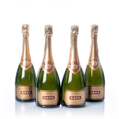 null 4 bottles CHAMPAGNE - KRUG Grande Cuvée

Year : NM

Appellation : KRUG

Remarks...