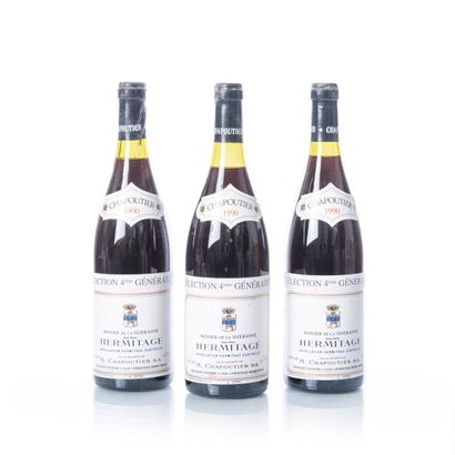 null 3 bottles HERMITAGE Monier la Sizeranne

Year : 1990

Appellation : CHAPOUTIER

Remarks...