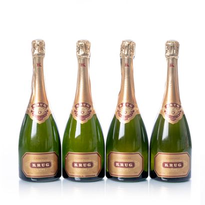 null 4 bottles CHAMPAGNE - KRUG Grande Cuvée

Year : NM

Appellation : KRUG

Remarks...