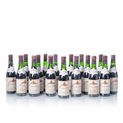 null 17 half-bottles (37,5 cl.) HERMITAGE Cuvée M.R.S.

Year : 1985 

Appellation...