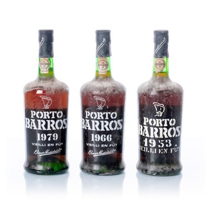 null 3 bottles PORTO BARROS 

Year : 1953 - 1966 - 1979

Remarks : (1,8 to 2,5 cm;...