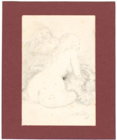 null Leonid FRECHKOP [Russe] (1897-1982)

Nues féminins, 1938

Crayon sur papier...