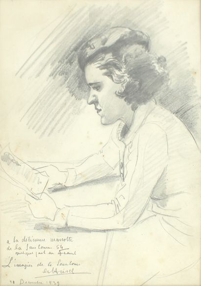 École du XXe siècle

Portrait de femme

Cayon...