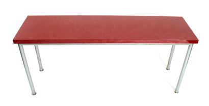 null Attributed to Ettore SOTTSASS [Italian] (1917-2007)

Pair of console tables...