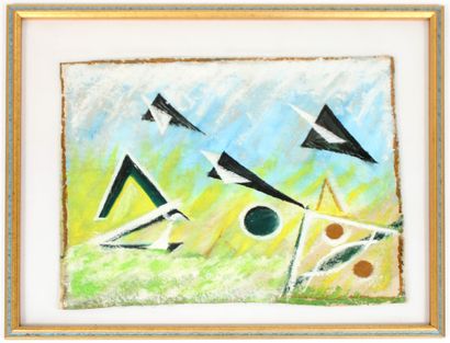 null OLIER (Naive school of the XXth century)

Geometric composition

Gouache on...