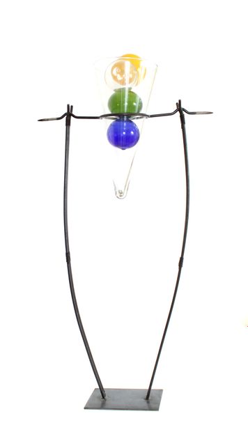 null 21st Century School

Composition

Sculpture in polychrome blown glass, wrought...