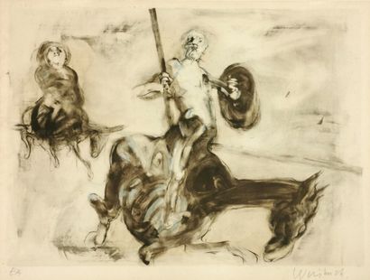 null Claude WEISBUCH (1927-2014)

Don Quichotte et Sancho Pancha

Lithographie signée...