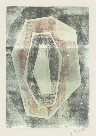 null Georges BREUIL (1904-1997)

Geometric composition

Print signed in the plate,...