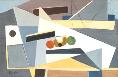 null Louis LATAPIE (1891-1972)

Cubist Still Life with Fruit, 1958

Oil on canvas...