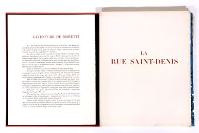 null Raymond MORETTI (1931-2005)

La Rue Saint-Denis, 1973

Édition Palmart SA en...