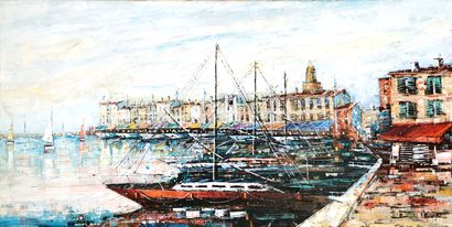 null Harry DEDITCH-DANSKY (20th century school)

The port of Saint Tropez

Oil on...