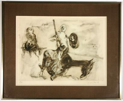 null Claude WEISBUCH (1927-2014)

Don Quixote and Sancho Pancha

Lithograph signed...