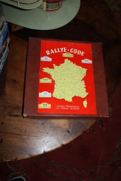 null Board games Rallye-Code, publisher Pansard