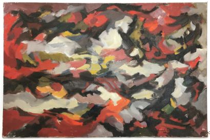 null Umberto FRANCHINI (born 1945)

The Eagle's Nest, 1962

Oil on canvas signed...