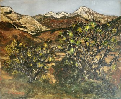 Francis RIMBAUD (1911-1971)

Southern Landscape

Oil...