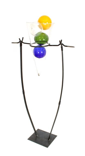 null 21st Century School

Composition

Sculpture in polychrome blown glass, wrought...
