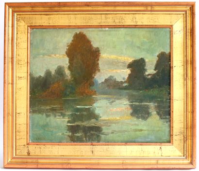 null Émile René MÉNARD (1962-1930)

View of a river

Oil on canvas signed

50,5 x...