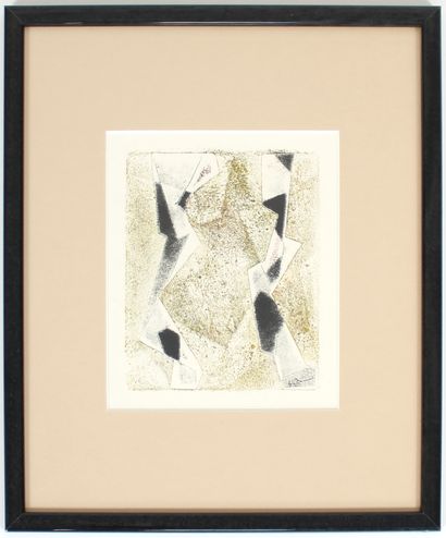 null Georges BREUIL (1904-1997)

Geometric composition

Print signed in the plate

18,7...