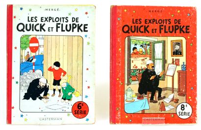 null HERGÉ - THE EXPLOITS OF QUICK AND FLUPKE

Two copies : 



6th Series

Edition...